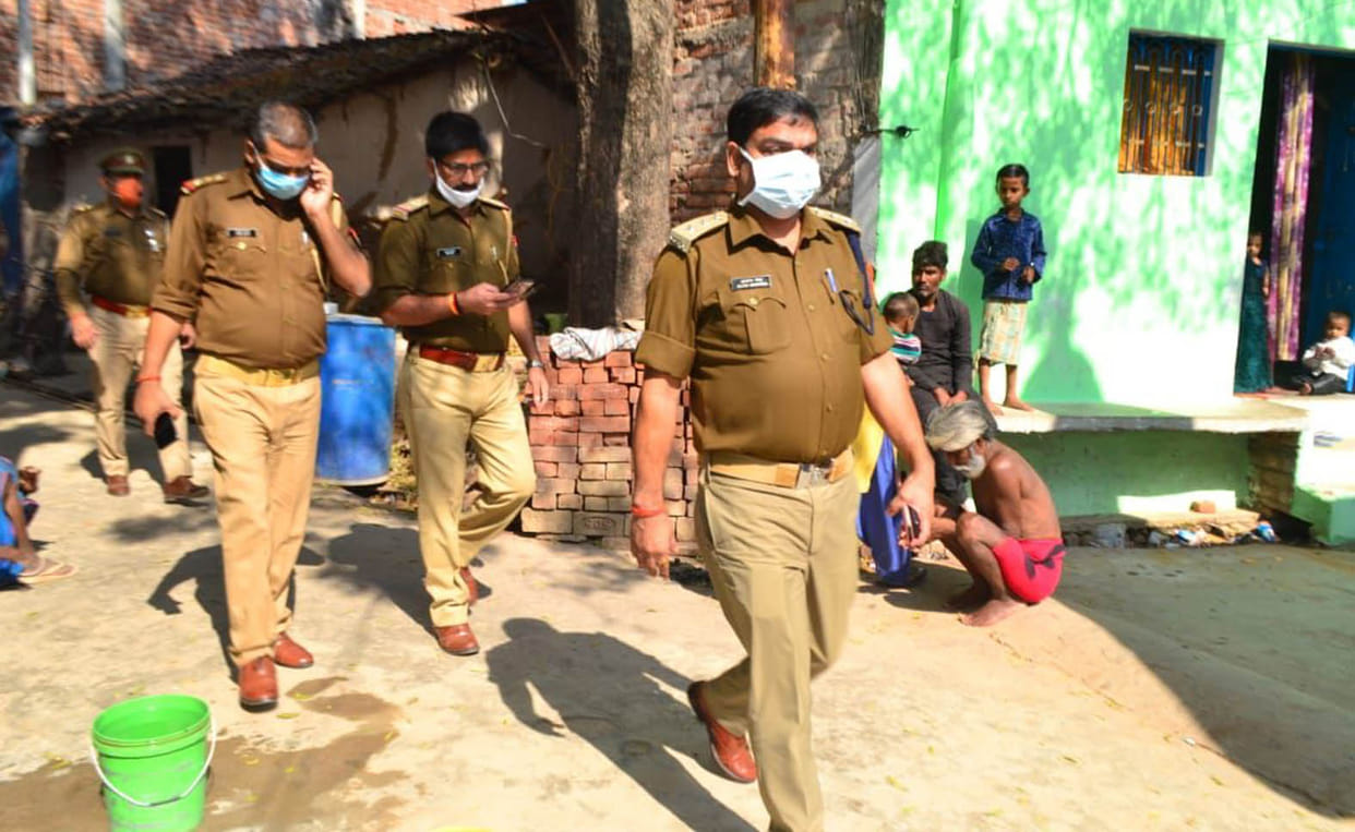Silence in the locality due to triple murder, force deployed