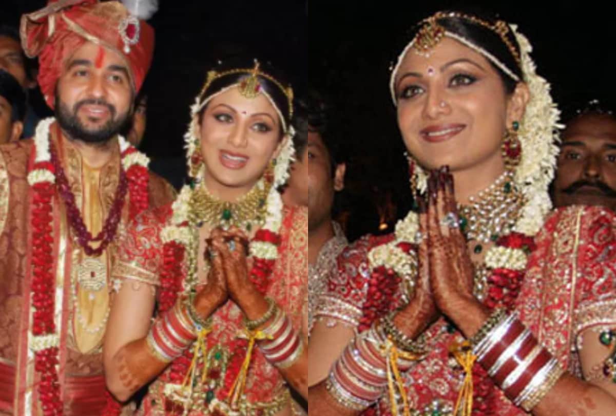 Shilpa shetty and raj kundra 12th wedding anniversary pictures