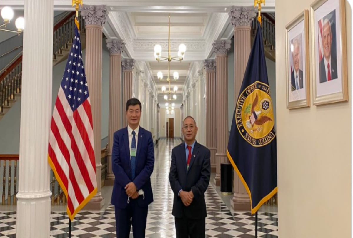 Tibet exiled government President Lobsang Sangay created history, after 60 years invited to White House