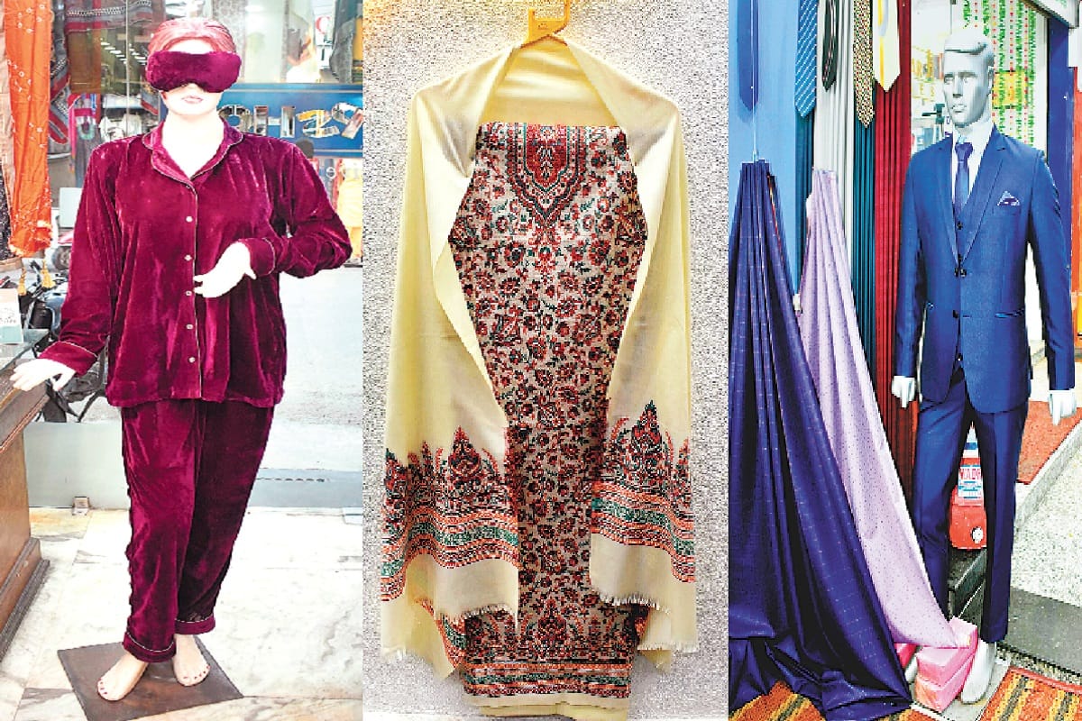 There is getting 20 percent discount on new winter clothes at Meerut