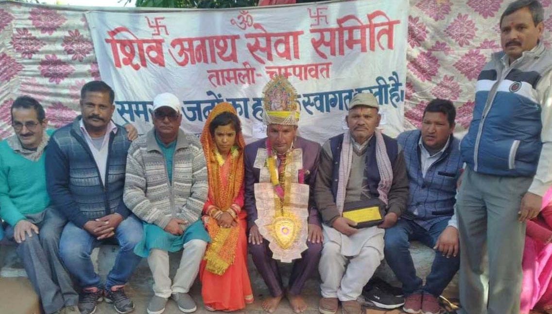 Kalavati's hands turned yellow due to efforts of Shiva Orphan Service Committee