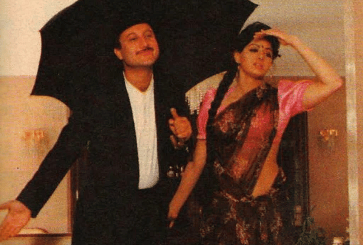 29 Years Of Lamhe Anupam Kher Share Photos With Sridevi and Anil Kapoor