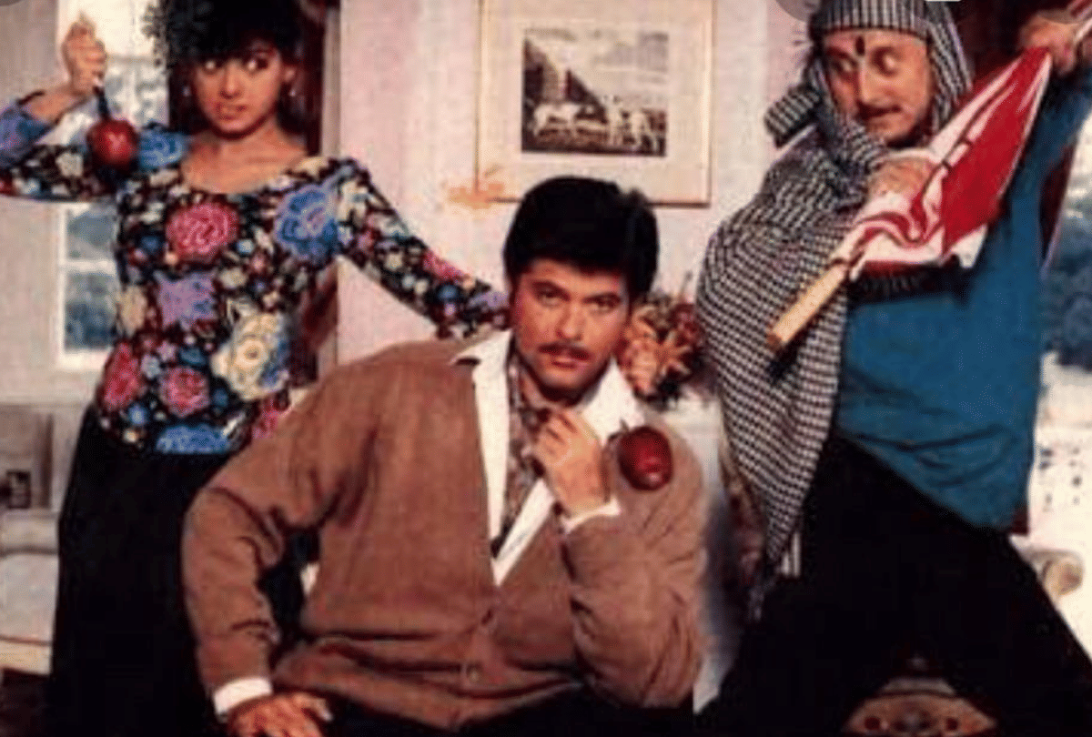 29 Years Of Lamhe Anupam Kher Share Photos With Sridevi and Anil Kapoor