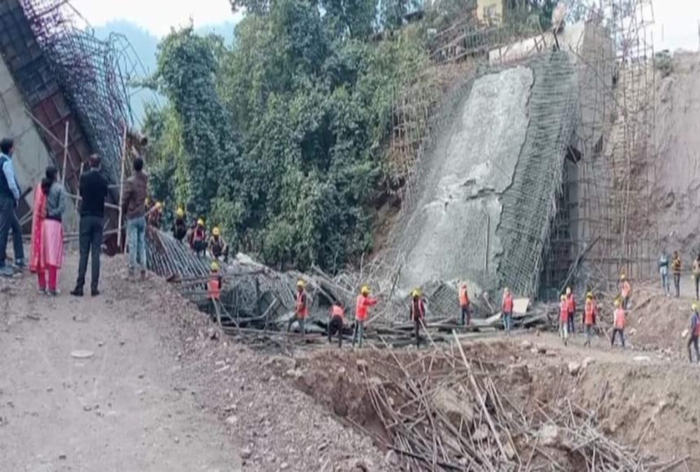 Badrinath Highway under construction Bridge Collapse News: Incident Real Reason Revealed
