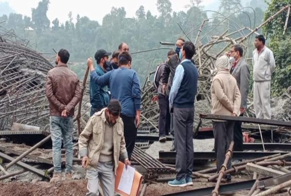 Badrinath Highway under construction Bridge Collapse News: Incident Real Reason Revealed