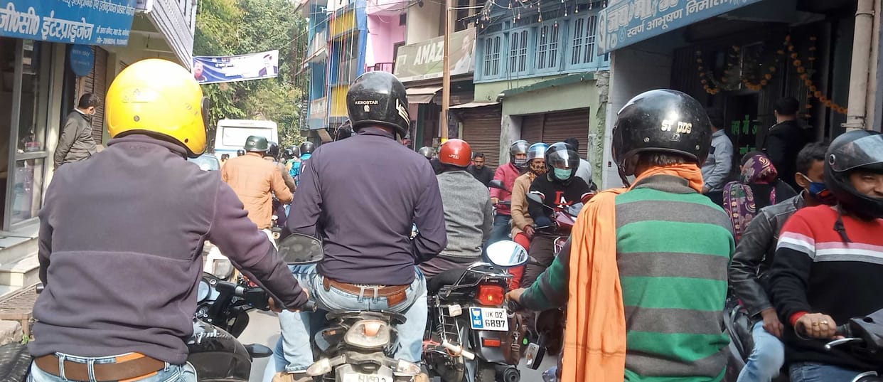 people are sick of jam in bageshwar