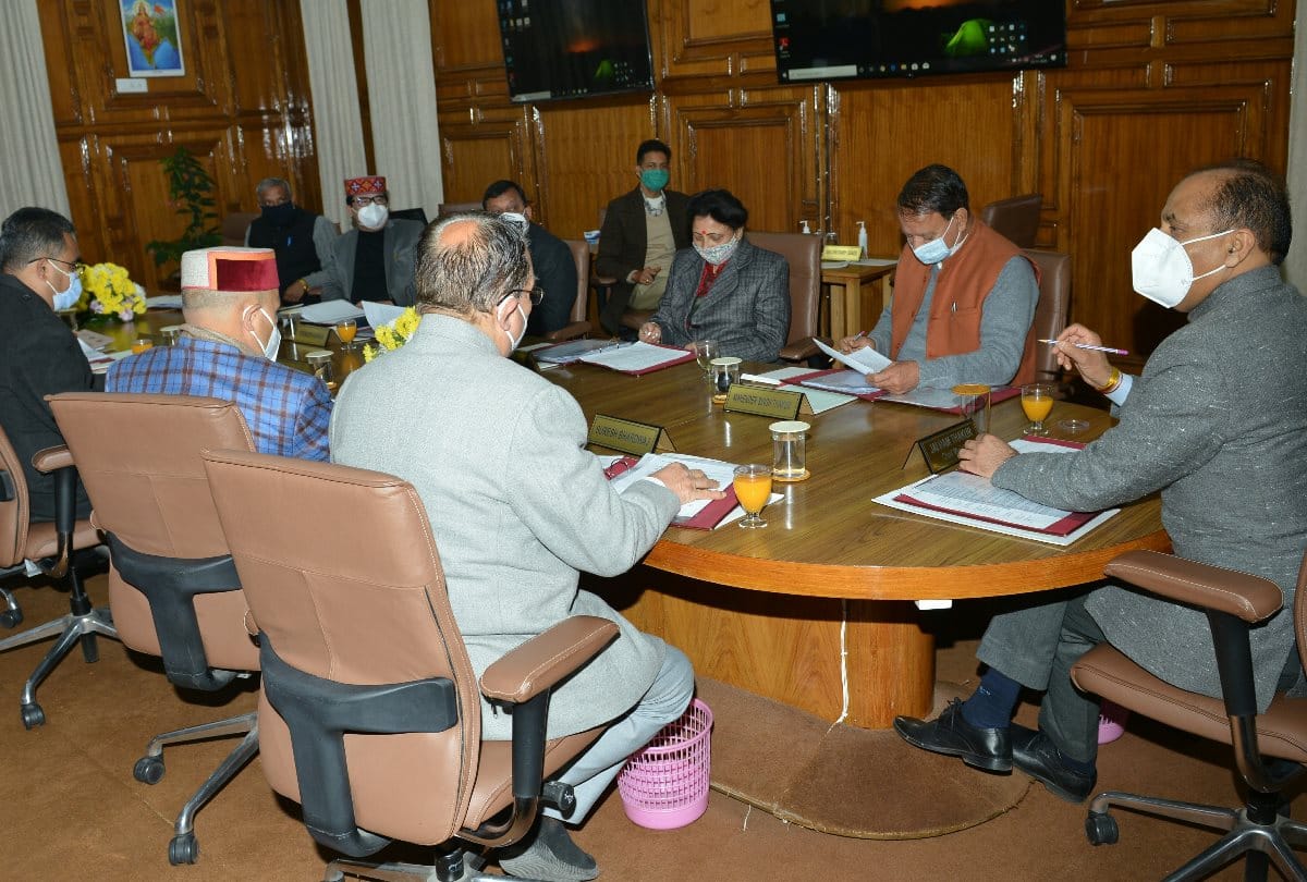 Himachal Cabinet Meeting Decisions Today: night curfew in four districts educational Institutes remain closed till 31 December