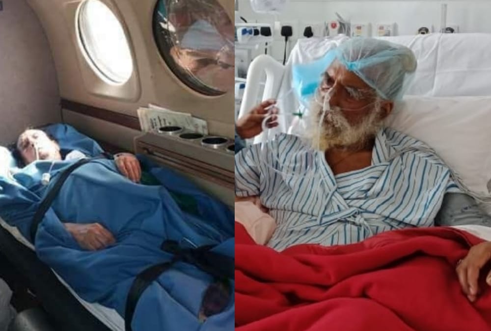 Health bulletin of Maulana Kalbe Sadiq and mahant Nritya Gopal Das.