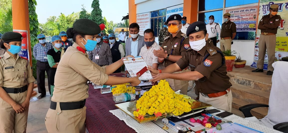 Information about traffic rules given to students