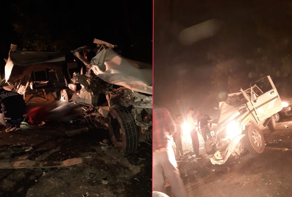 Uttarakhand Latest News: Bus and Bolero collision on haldwani Road, Youth Died, Photos