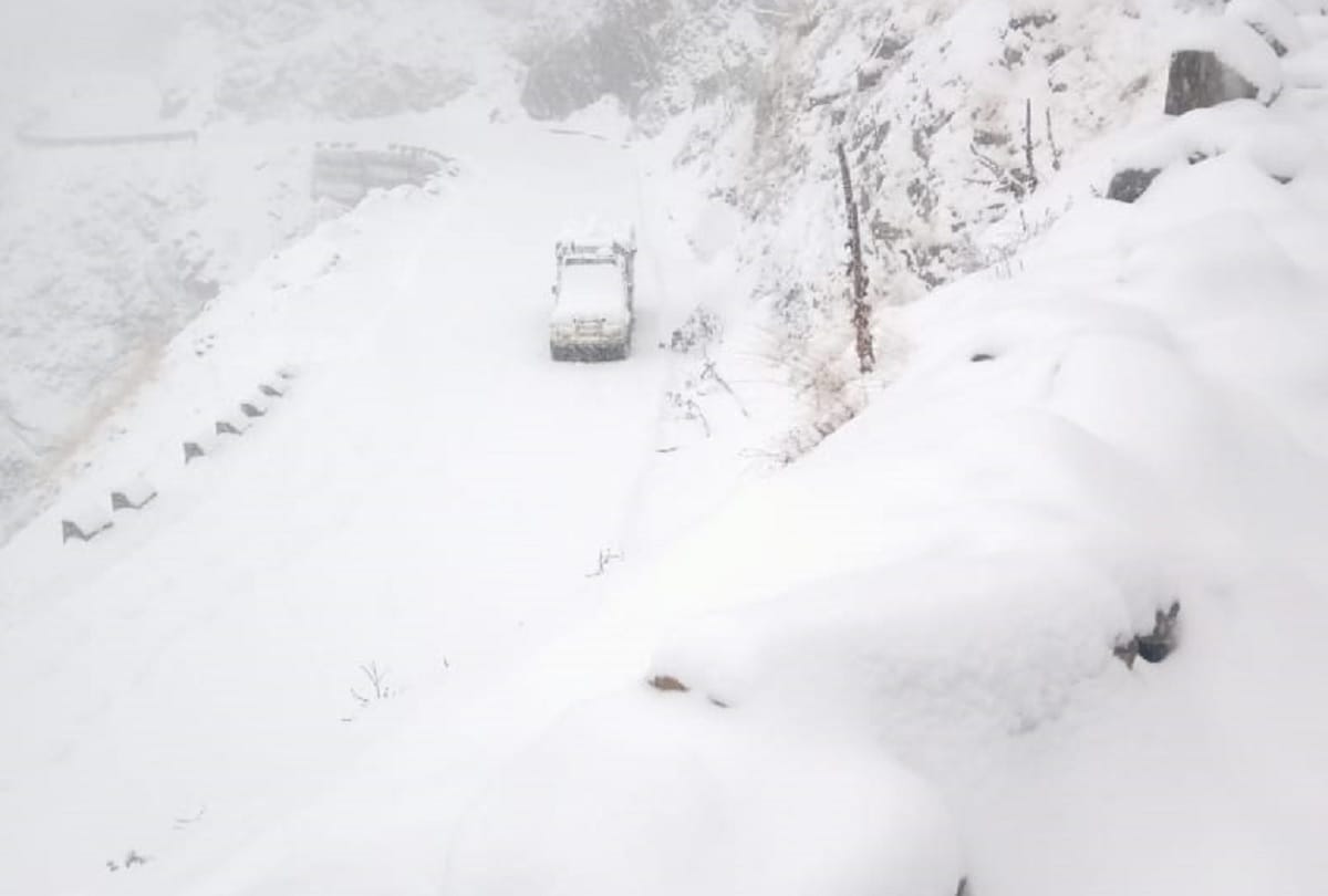 weather jammu kashmir, snowfall in Kashmir