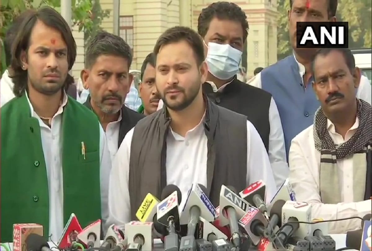 Tejashwi yadav will do protest If Nitish kumar government  unable to provide 19 lakh jobs in the first month