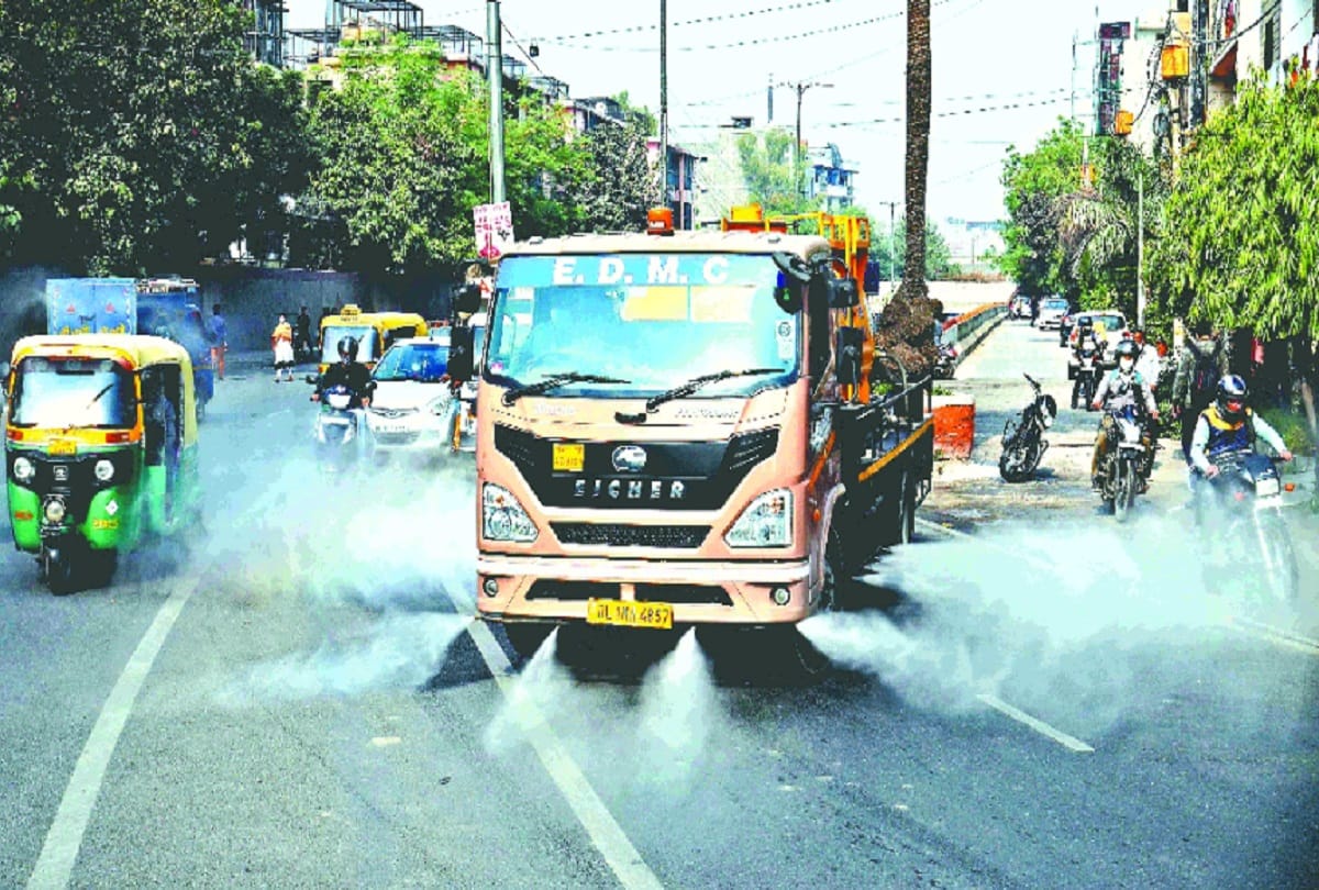 Delhi-NCR air in poor category According to the safar it will remain one week