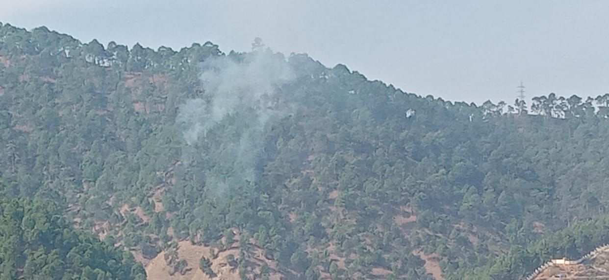 fire caught in bageshwar