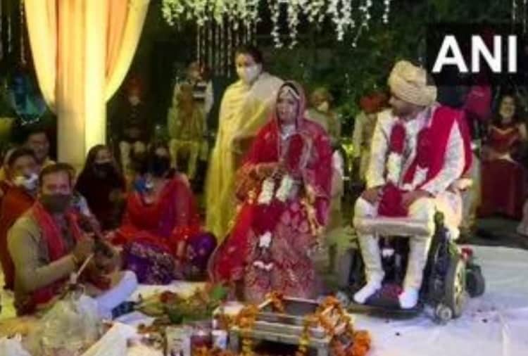 Love story : A unique wedding in Chandigarh