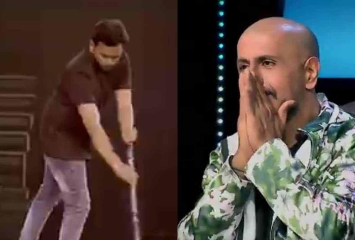 Indian Idol 12 Neha Kakkar Himesh Reshammiya and Vishal Dadlani got teary eyed when a contestant revealed that he swept sets