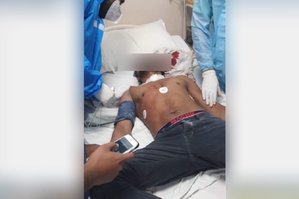 boy cuts his neck in police station in Meerut, says will live with girlfriend