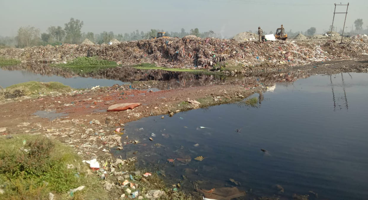 There were disputes, changing garbage dumping yards