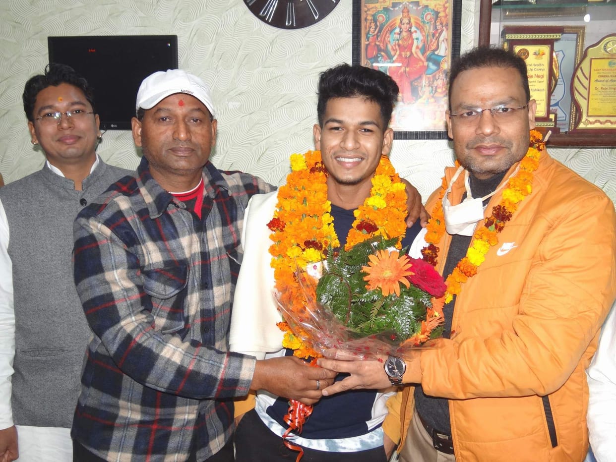 Aman Shah returned after celebrating his dance in Mumbai