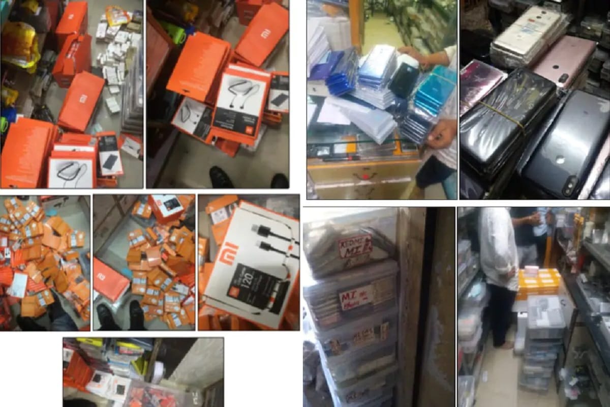 MI fake product recover in Chennai and Bangalore about price of rs 33 lakhs