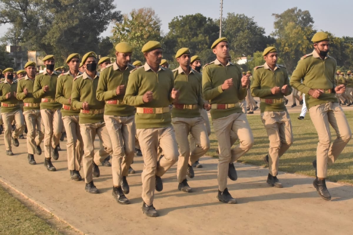 UP police training: training parade on the British Raj is still underway in police training, meerut news