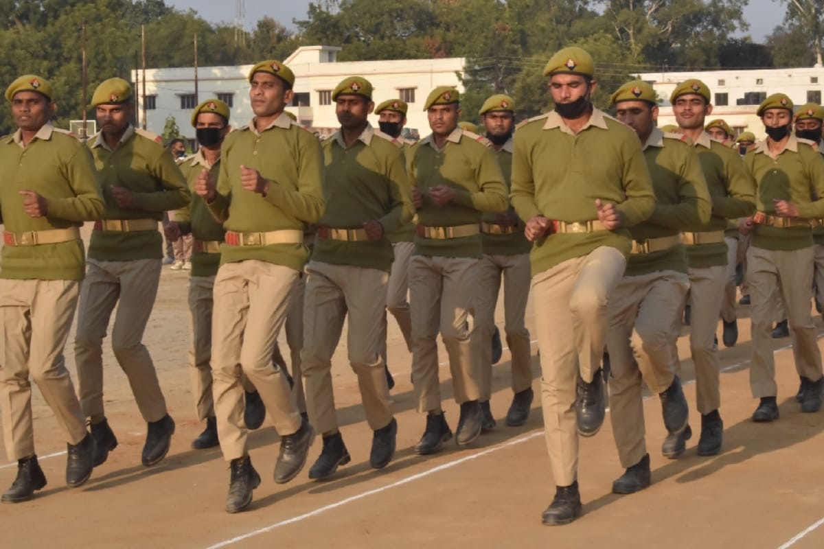 UP police training: training parade on the British Raj is still underway in police training, meerut news