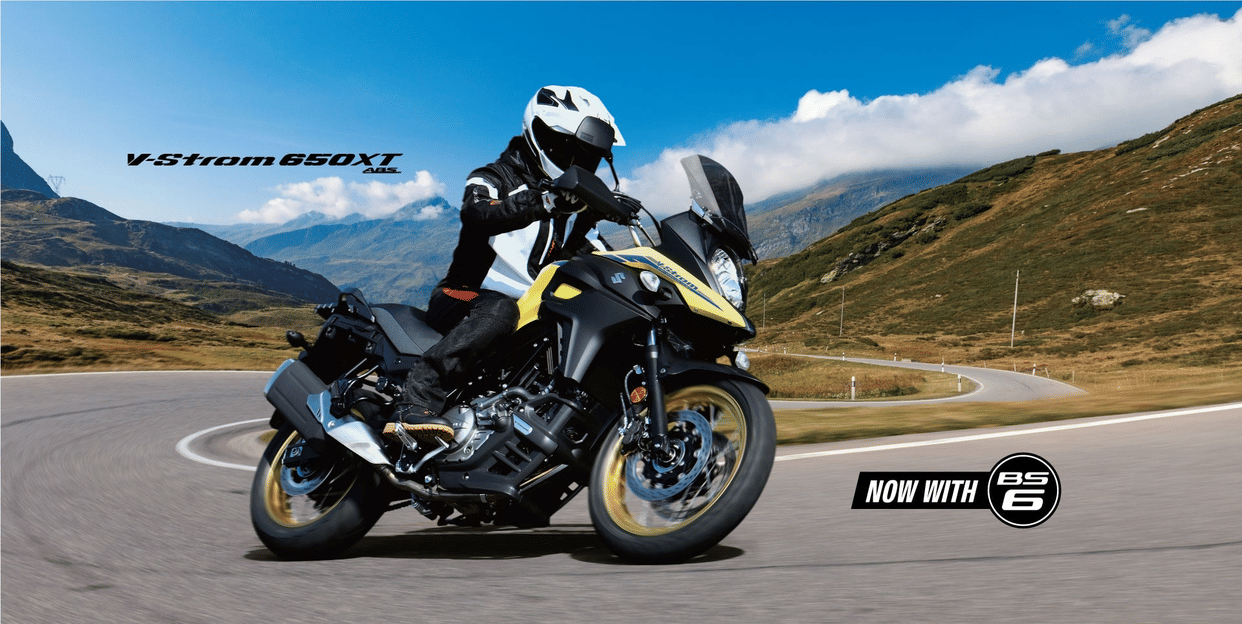 Suzuki V-Strom 650 XT BS6 launched in india at Rs 8.84 lakh