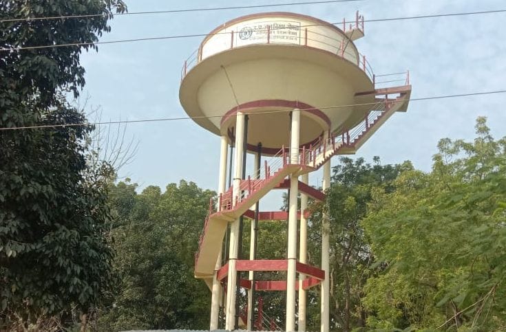 One crore water tank disposable for two years