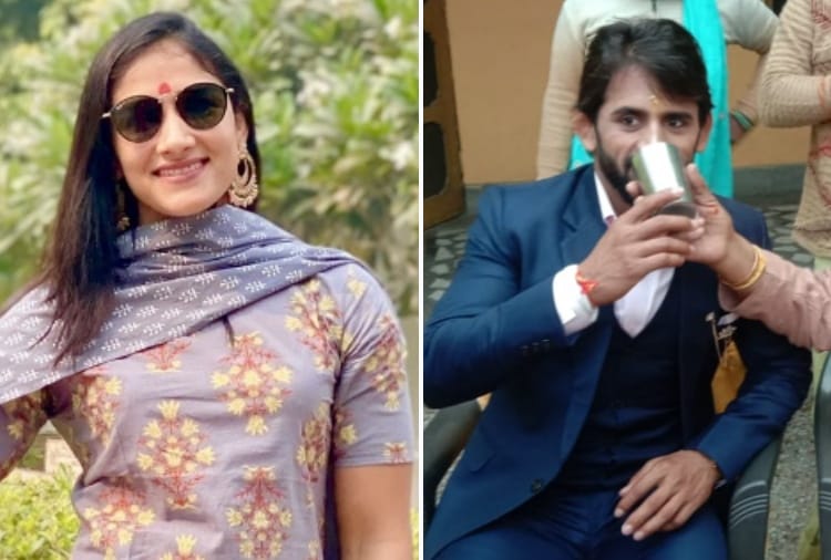 Wrestler Bajrang Punia and Sangeeta Phogat Wedding Today