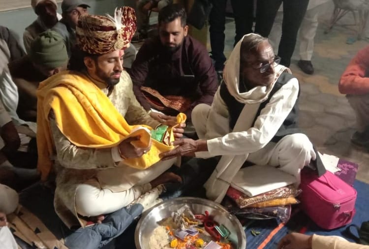 Wrestler Bajrang Punia and Sangeeta Phogat wedding Ceremony, See the Photos