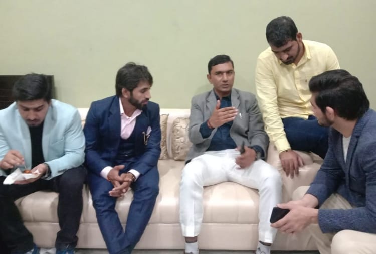 Wrestler Bajrang Punia and Sangeeta Phogat wedding Ceremony, See the Photos