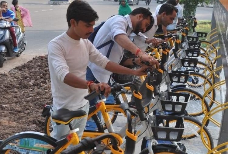 225 bicycles will run in the first phase in Chandigarh