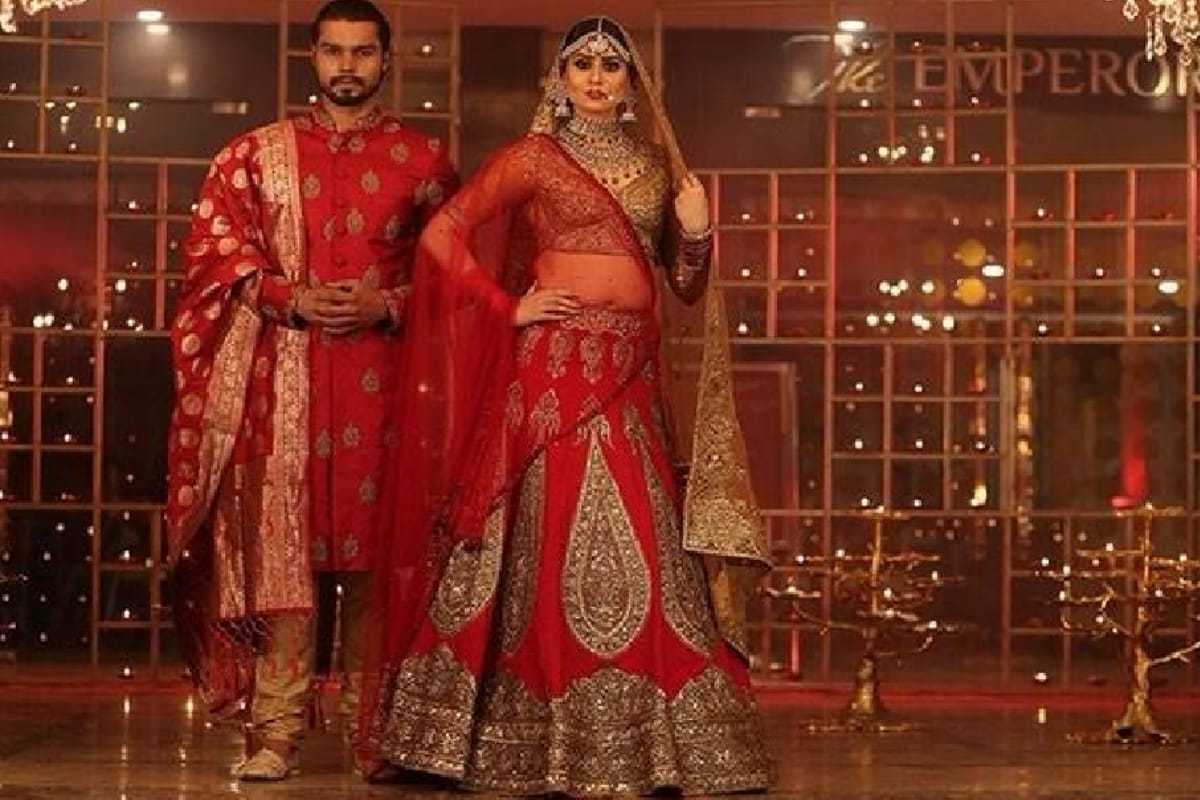 Dresses for wedding, this season bride groom and relatives trying matching Dresses