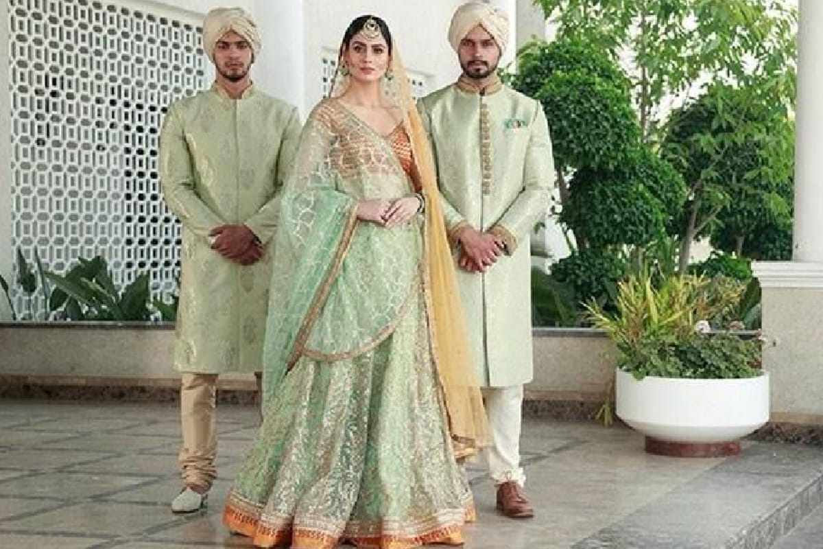 Dresses for wedding, this season bride groom and relatives trying matching Dresses