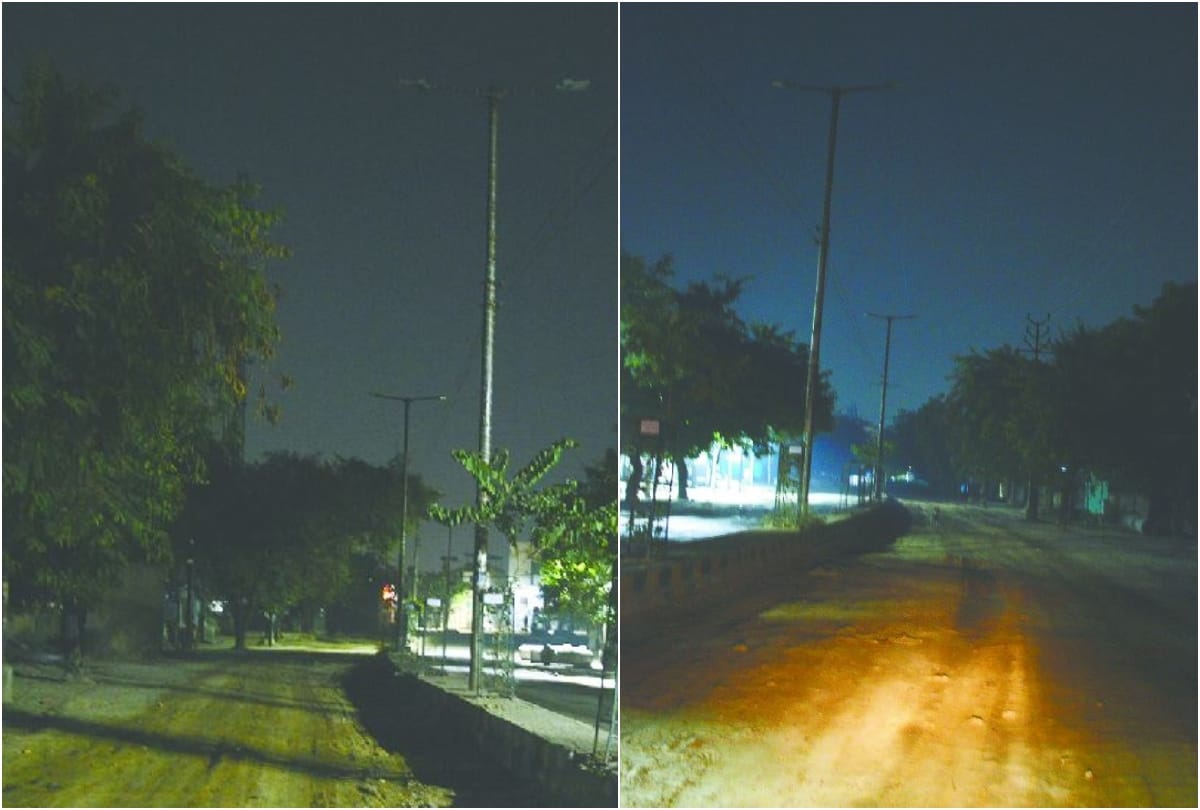 Negligence: More than four thousand street lights deteriorated darkness on the streets