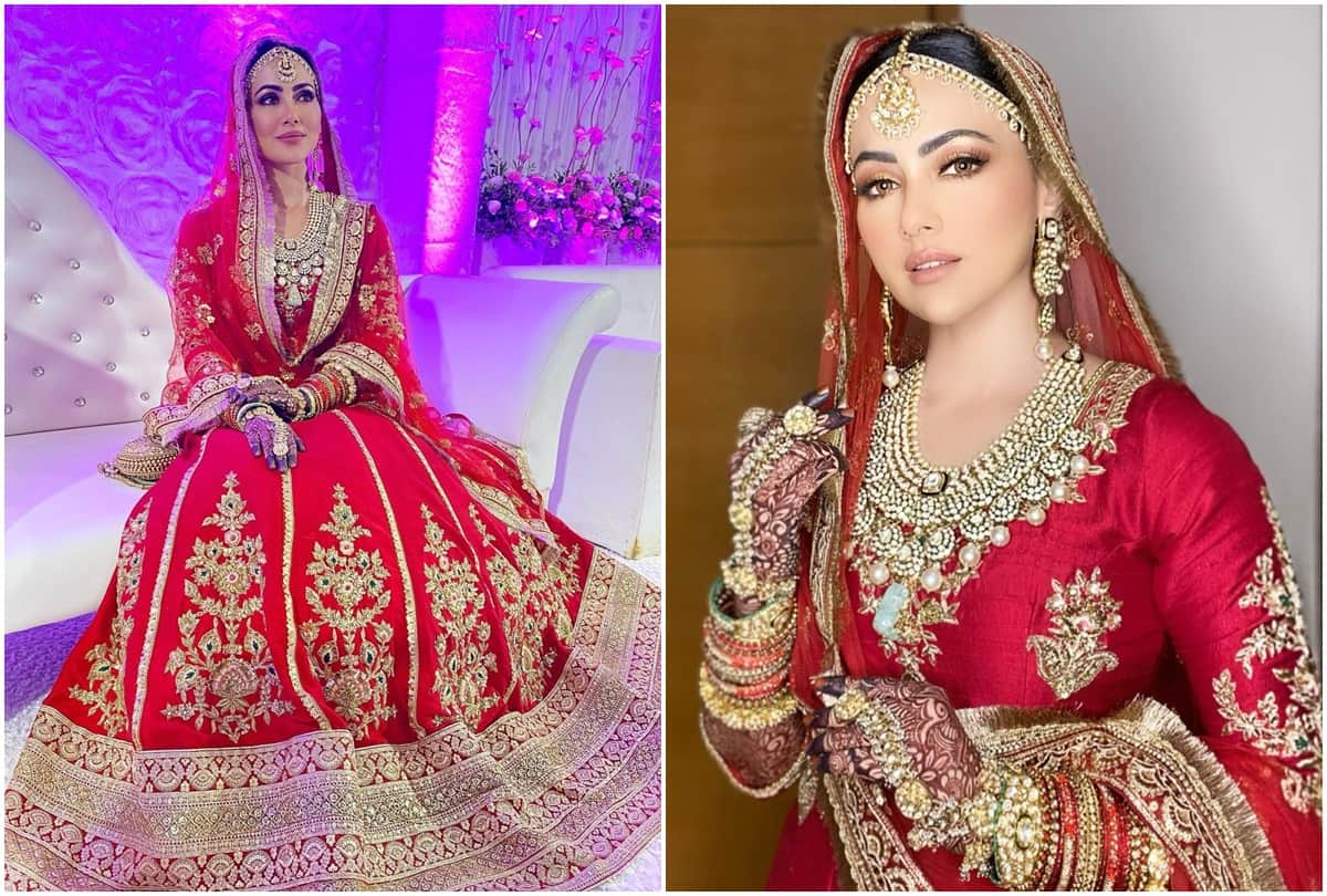 sana khan post her mehandi ceremony pic on instagram after walima quit bollywood