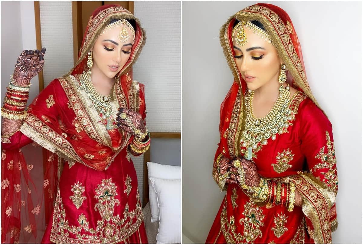 sana khan post her mehandi ceremony pic on instagram after walima quit bollywood