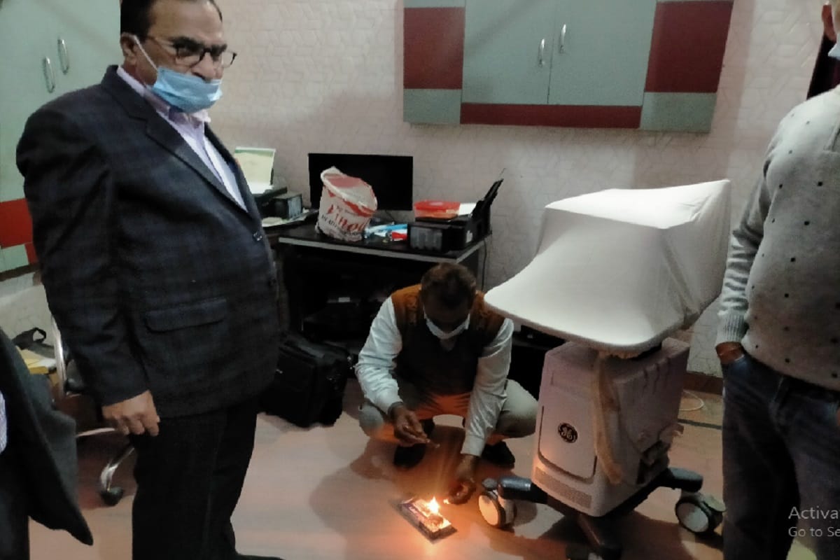 Haryana health team has raid in ultrasound centers at Shamli of Uttar Pradesh