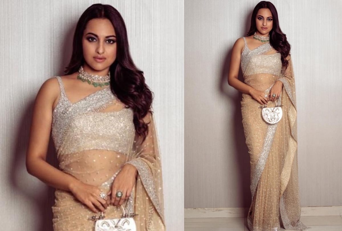 sonakshi sinha in designer seema gujral lehenga pricing 1 lakh 28 thousand