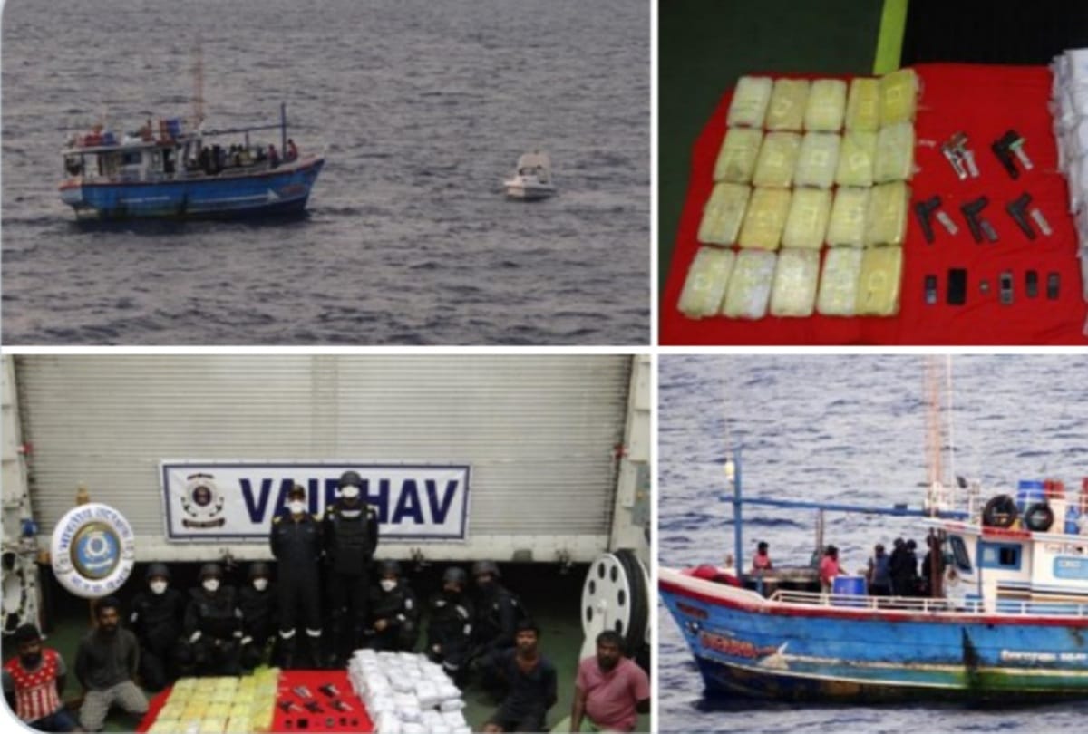 Coast Guard seizes arms and drugs from Sri Lankan boat in Tamilnadu