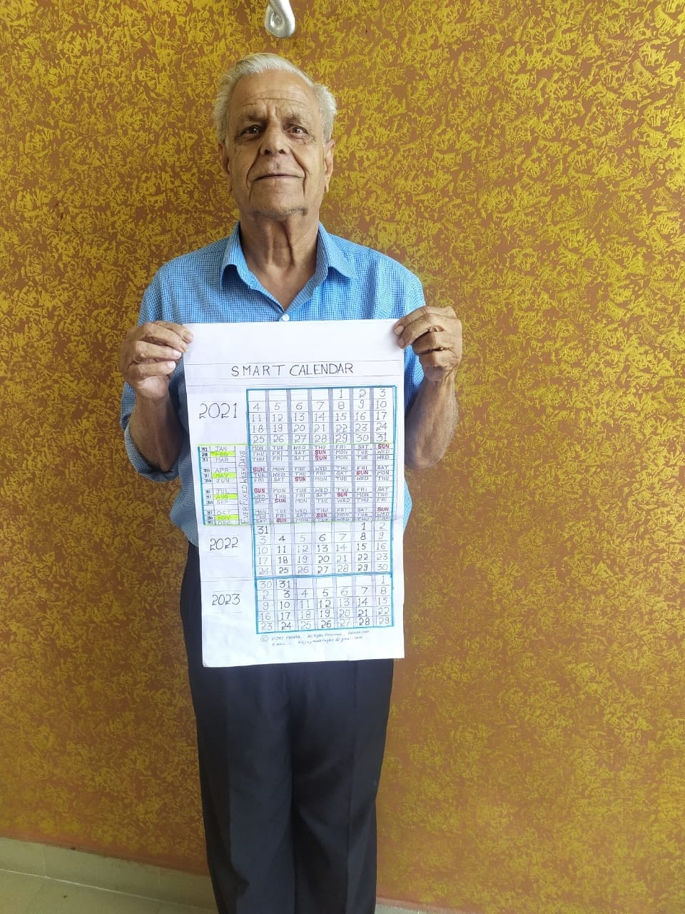Dehradun News: Smart calendar will take 400 years ahead and back, Vijay Mehra has prepared