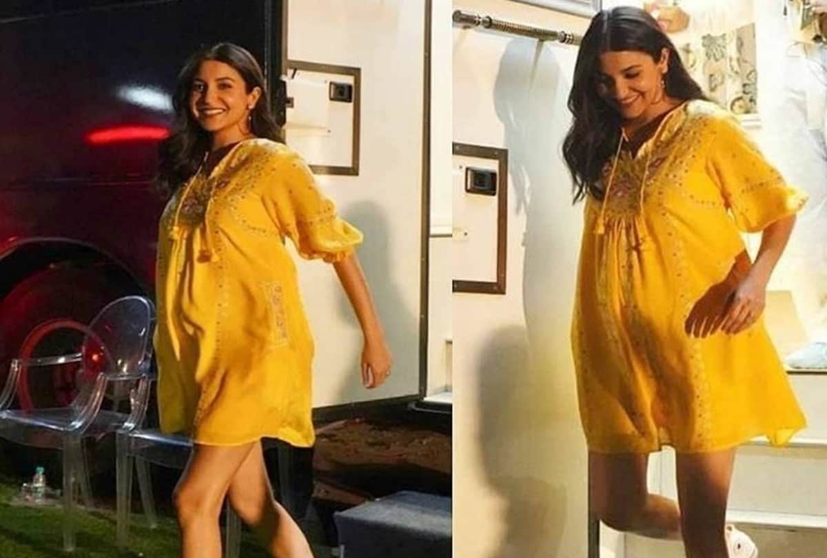 Mom To Be Anushka Sharma Stuns in a Yellow Dress Fans Says You Did not Gain Weight