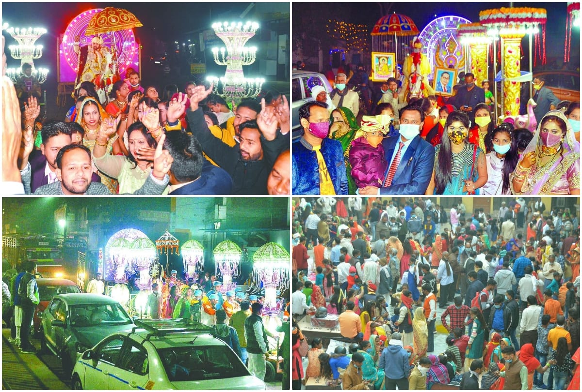agra news coronavirus marriage guidelines violation in wedding ceremony