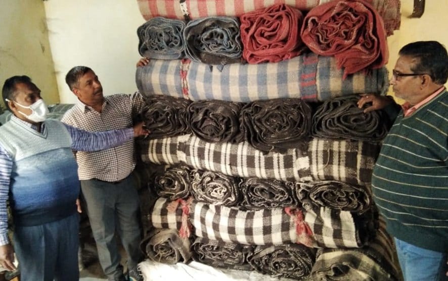 The first batch of 500 blankets sold from the factory