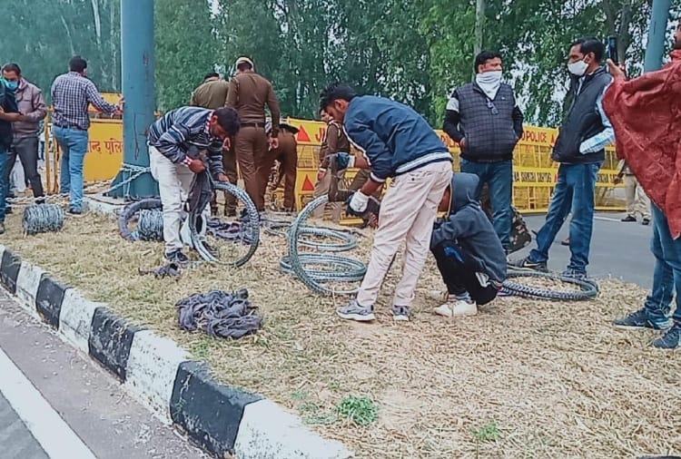 Kisan Andolan News:  Roads are Jam in Haryana and Punjab due to Kisan Andolan