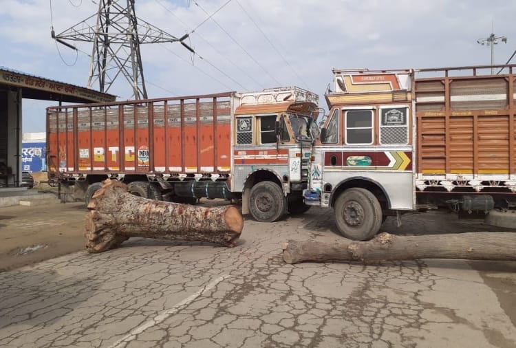 Kisan Andolan News:  Roads are Jam in Haryana and Punjab due to Kisan Andolan
