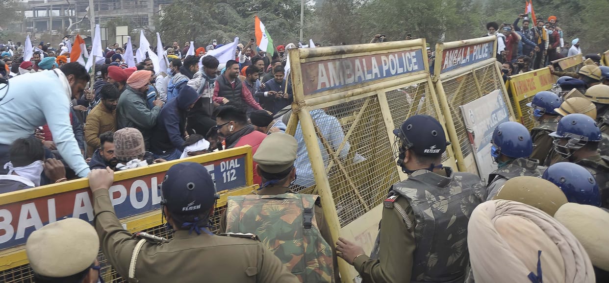 kisan protest