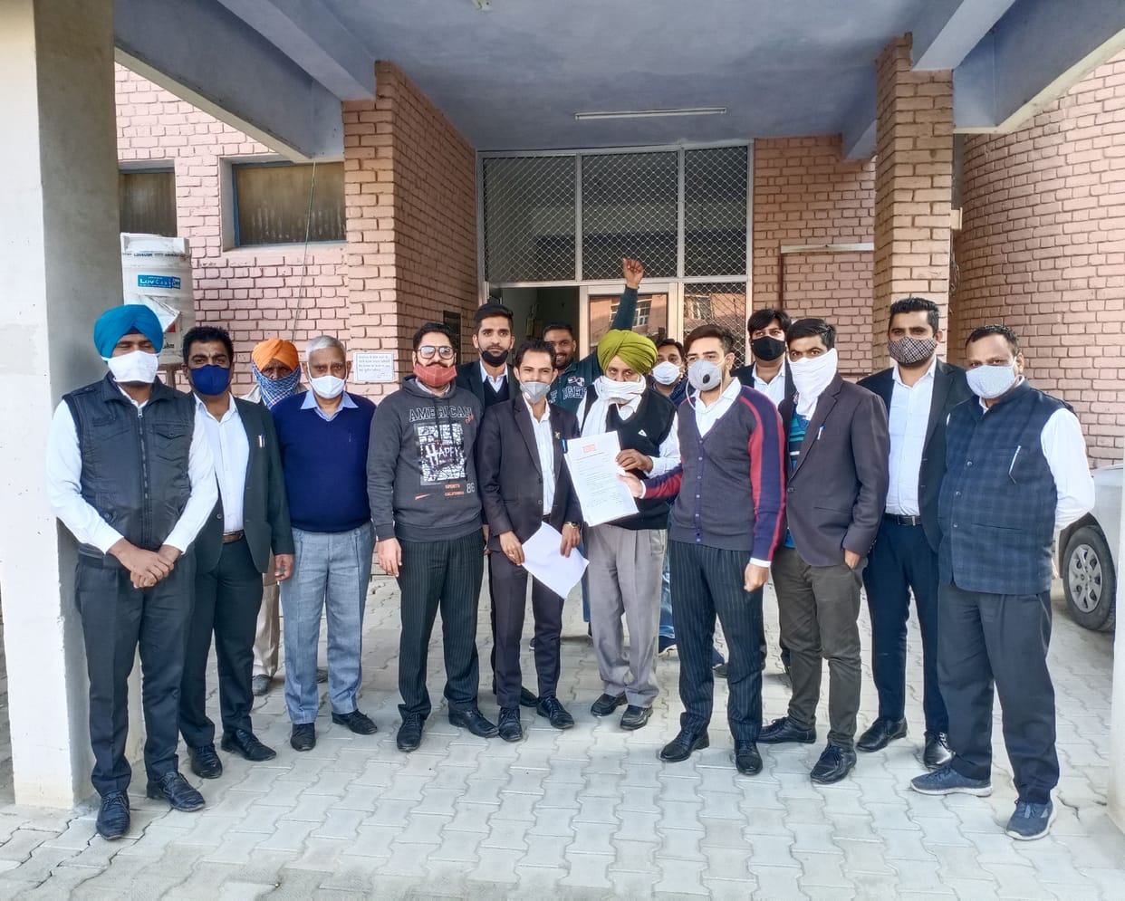 Lawyers supported the national strike