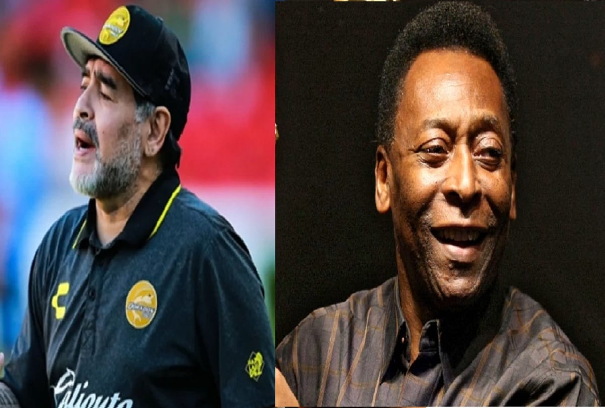 Pele pays tribute to Diego Maradona