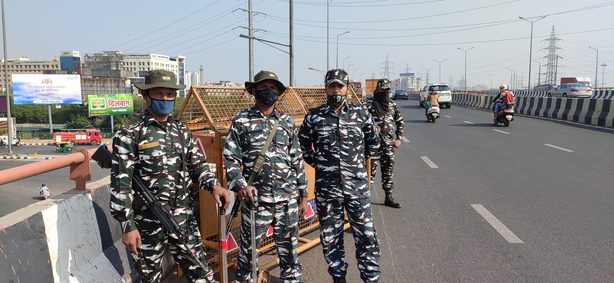 Police on borders are ready to prevent farmers from coming to Delhi